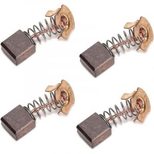 CB441 Lot de 4 balais de charbon de rechange pour perceuse sans fil HR241 DHR202 18 V SDS