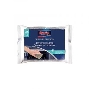 SPONTEX EXPERT - éponges surfaces délicates x2