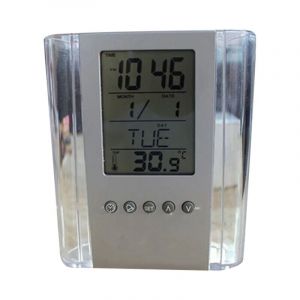 Tlily - Calendrier PerpéTuel Pen Clock Electronic Cylindre RéVeil ÉLectronique