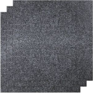 30 Pi&egrave;ces Dalles de Moquette Auto-Adh&eacute;sives, 30CM x 30CM Carreaux de Sol Faciles D&eacute;coller et Coller Dalles de Moquette Antid&eacute;rapantes et R&eacute;sistantes