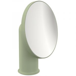 Cosmic - Geyser miroir grossissant miroir maquillage vert sauge mat type d'installation à poser sur plan