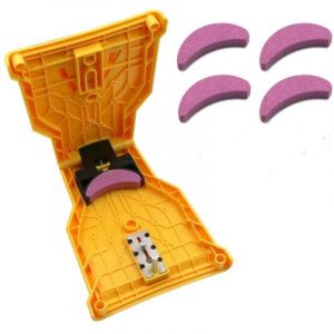 Affûteur de chaîne de tronçonneuse, affûteur de tronçonneuse affûteur de chaîne en pierre à affûtage rapide