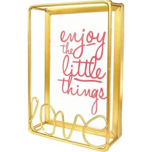 BEBUSINGOTO Cadre photo LOVE Cadre photo vertical Cadre photo vintage dor&eacute; Cadres photo d&eacute;coratifs Cadre d'affichage id&eacute;al pour les cadeaux de