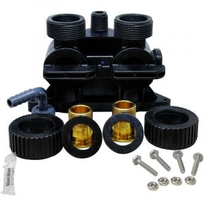 By-pass Plastique Avec Raccordement En 20/27 Pour Vanne Autotrol 255/