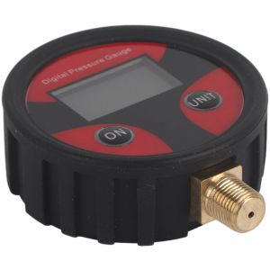 Keenso Manom&egrave;tre Num&eacute;rique de Pneu, Manom&egrave;tre Jauge de Pression des Pneus de Voiture Digital LCD Jauge de Pression d'Air des Pneus LCD Num&eacute;rique pour