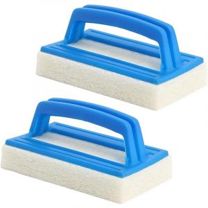 Brosses ÉPonge De Piscine Brosse, 2 Pièce Brosse ÉPonge Ligne d'eau Brosse Piscine Nettoyage Et Accessoires, Brosse Ligne d'Eau Piscine pour Nettoyer