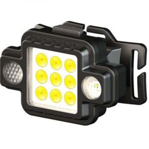 Lampe frontale magn&eacute;tique Ultra l&eacute;g&egrave;re USB lampe frontale COB rouge et bleue lampe frontale ext&eacute;rieure lampe de travail lampe de poche