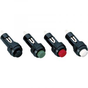1.10.107.011/0104 110107011.0104 Bouton-poussoir 24 v dc/ac 0.1 a 1 x Off/(On) à rappel 1 pc(s) D73997 - Rafi