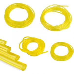 Lot de 4 Tuyau Durite Essence,Tuyau Durite D'Essence 2 x 3.5MM,2.5 x 5MM,3 x 5MM,3 x 6MM,Tuyau Carburant longueur:1.2 m,Tuyau à Essence pour