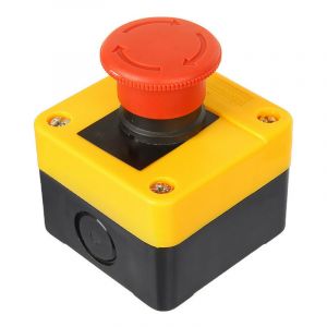 D'arrêt d'urgence Bouton-poussoir interrupteur de bouton d'arrêt d'urgence d'ascenseur avec boite 1 pc ouvrir et fermer