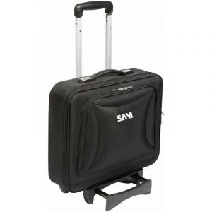 Sam Outillage - Valise Textile Vide 440 Mm Avec Trolley