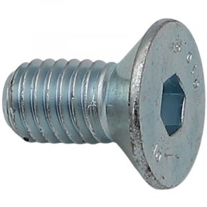 Vis métaux fhc tête fraisée empreinte hexagonale creuse Clé de 5 HC5 M8X16 Filetage total Classe 10.9 Acier-200 pièces