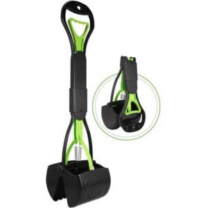 Ramasse Crotte pour Chien, Pelle a Crotte pour Chien Pliable, Ramasse Crotte Portable, Pince a Crotte de Chien Grande Capacit&eacute;, pour Nettoyer Les