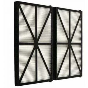 Lot de 2 Panneaux Filtres pour Robot Tiger Shark - RCX70101PAK2 - Noir..