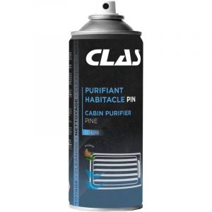 Clas - Spray purifiant conduits d'air et habitacle 400ml pin - co 6218 Equipements