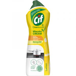 Cif Cr&egrave;me Lait D&eacute;maquillant Citron aux Microcristaux 780g
