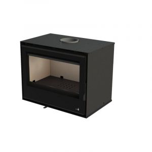 Maestro Ferretero - termofoc - Insert &agrave; bois avec turbine mod&egrave;le viseu C695 de 7,3 kW