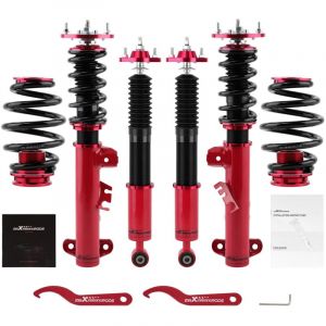 Maxpeedingrods - Kit Suspension Combine Filet&eacute; for bmw E36 Berline Coupe 1990-1999 318i 325i