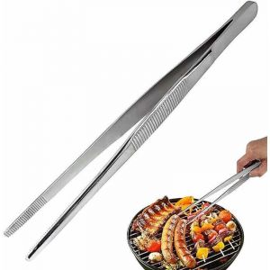 Pince Cuisine, Pince pour la Cuisine, Pince a Cuisine, Pince a Viande, Pince Barbecue, Pince de Cuisine INOX en Acier Inoxydable, 30.5 cm