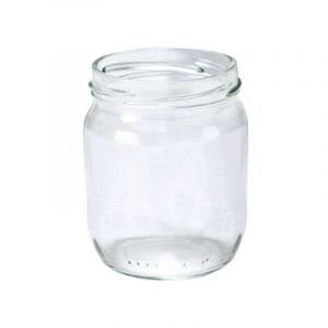 Pot en verre a l'unite sans couvercle pour yaourtiere Lagrange - Capacite : 185 g / Diametre : OE 6,8 cm.