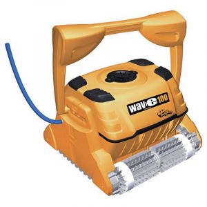 Maytronics Dolphin - Robot piscine électrique Dolphin wave 100 avec télécommande et chariot