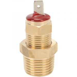 Eosnow Thermostat de ventilateur de refroidissement &eacute;lectrique, interrupteur de temp&eacute;rature 185 &agrave; 175 degr&eacute;s, capteur thermique 3/8-18 NPT