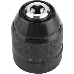 3/8 Mandrin de Percage, 0.8mm-10mm Mandrin de Conversion &agrave; Tige, Adaptateur de Mandrin de Perceuse &eacute;lectrique, Filetage Mandrin de Per&ccedil;age Sans Cl&eacute;