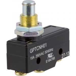 ZF - GPTCNH01 Microrupteur GPTCNH01 250 v/ac 15 a 1 x On/(On) &agrave; rappel 1 pc(s)