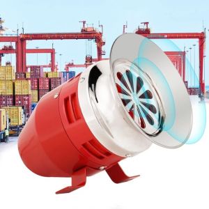 130dB Alarme de bateau de l'industrie de klaxon de sirène de raid aérien à moteur (AC 220V)