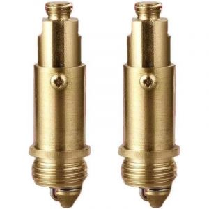 Lot De 2 Bondes &Agrave; Ressort en Laiton pour Bonde De Baignoire Pop Up Click Clack,pour Bonde Clic Clac pour Lavabo,Remplacement De Qualit&eacute; pour &Eacute;vier De