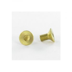 Vis métaux Laiton Clé de 4 HC4 fhc tête fraisée empreinte hexagonale creuse M6X20-100 pièces