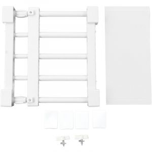 Support de tension pour placard, support de rangement extensible sans clous, support de rangement pour armoire, séparateur, armoire, placard,