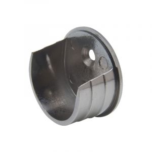 Support Entre-murs en Nickel Mat &Oslash;28mm pour barre &agrave; rideaux - Boulet