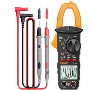 ST180 4000 points pince multim&egrave;tre num&eacute;rique pince multim&egrave;tre voltm&egrave;tre amp&egrave;rem&egrave;tre tension AC DC compteur de courant AC testeur NCV testeur de