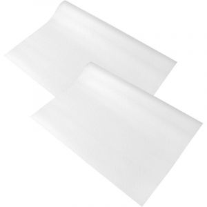 2 Rouleaux Tapis De Tiroir De Cuisine,Tapis Refrigerateur Tapis D'&Eacute;tag&egrave;re Tapis Fond De Tiroir Antid&eacute;rapant en Eva Tapis De Tiroir pour