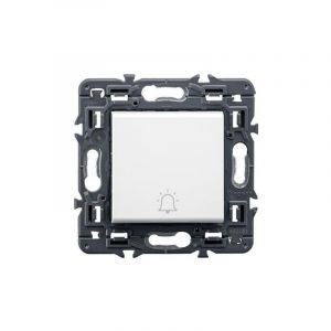 Bouton-Poussoir Symbole Sonnette 6A LEGRAND Valena Next 741258 Blanc