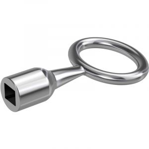 Basi 301V-10 Cl&eacute; for&eacute;e argent R506991