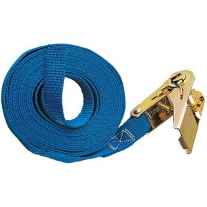 Murtra - Sangle d'arrimage 1 tonne - 5 m avec cliquet - Sans crochets