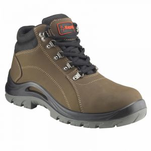 Chaussures de s&eacute;curit&eacute; hautes KANSAS marron - S3 SRC - KAPRIOL - Pointure: 43