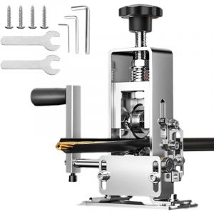 Denudeur Cable Fil Electrique Manuelle Automatique, 1-25 mm Machine a Denuder Le Cuivre, Pince a Denuder Electricien, Outil &agrave; D&eacute;nuder Les D&eacute;chets de