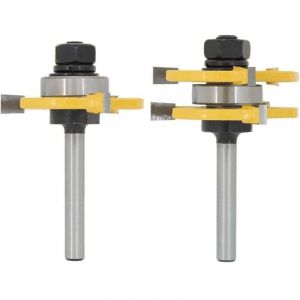 ZVD - 8 options - fraises defonceuse fraise a rainurer 6mm 8mm pour rainureuse bois parquet - fraise routeur pour rainureuse a fraise