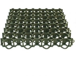 Envirotiss - dal'verde Dalle verte pour gazon & graviers, dim 49cmx49cmx4cm