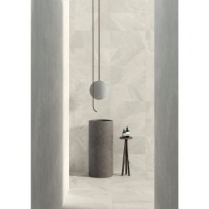 Stone By Stone - Grès cérame - brazilian slate - Oxford White - 60x120 - Antidérapant - (0,72 m²)