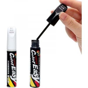 Peinture de Voiture Retouche de Stylo,Retouche Peinture Voiture,Peinture de Voiture Retouche de Stylo R&eacute;Paration,Stylo Retouche Peinture,2PC(Noir +