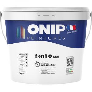 Peinture 2 En 1 Mat (Impression Et Finition) 10l - Onip