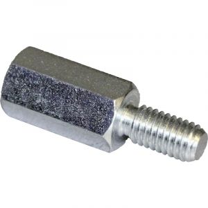 PB Fastener S48050X10 Entretoise (L) 10 mm M5 x 6 M5 x 10 acier galvanisé 10 pc(s) S59633
