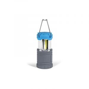 Lanterne pliable Kampa Flare - Piles - Gris et bleu