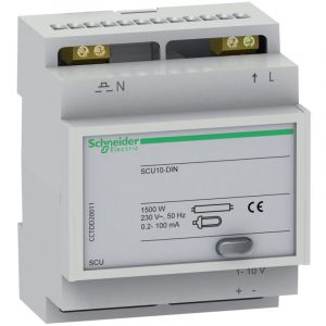 Schneider - std télévariateur lampes fluorescentes 1-10V din commde éclairage simple CCTDD20011
