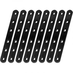 10 Pi&egrave;ces Equerre Fixation 90 Degr&eacute;s &agrave; Angle Droit Patte D'assemblage,Support d'angle en L FormeFixation &Eacute;querre (20 157 3mm)