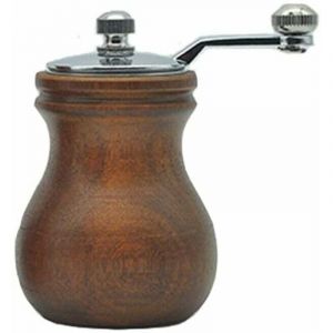 Moulin de moulin &agrave; manivelle &agrave; main en bois massif et moulin &agrave; poivre pour la restauration, la mise &agrave; niveau et les moulins &agrave; poivre d'&eacute;paisseur